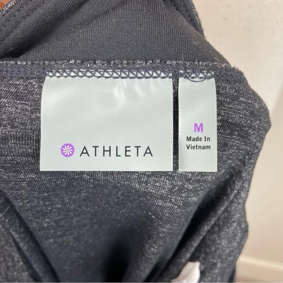 Athleta Black Ruched Knit Bodycon Skirt Medium - Picture 8 of 8